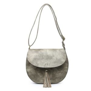 Tassel Saddle Bag - Army Green
